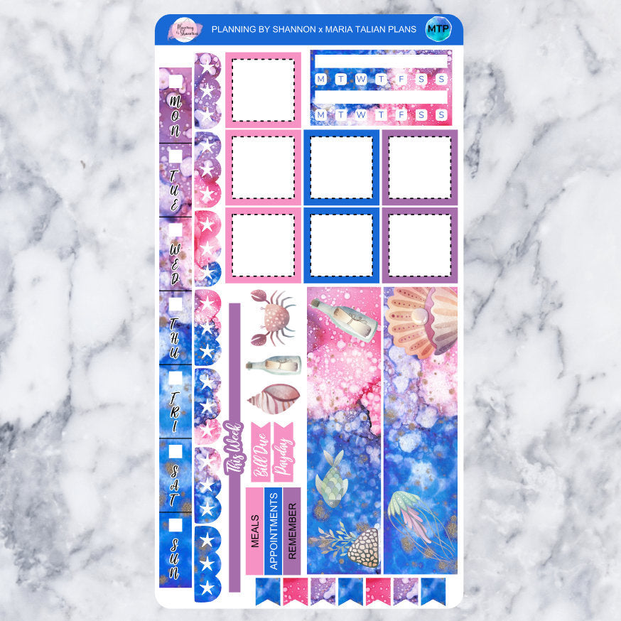Hobonichi Weeks Sticker Kit - Summer Splash