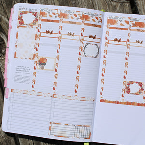 Passion Planner Weekly Sticker Kit - Harvest Time