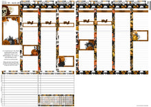 Load image into Gallery viewer, Passion Planner Weekly Sticker Kit - Golden Hallows
