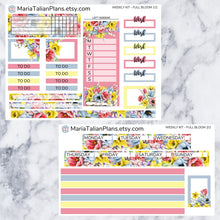 Load image into Gallery viewer, Passion Planner Weekly Sticker Kit - Full Bloom
