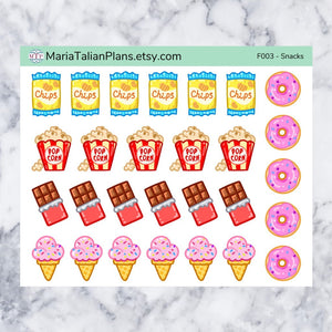 Snack Stickers | Food & Drinks