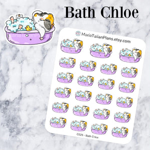Bath Chloe | Guinea Pig Stickers