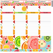 Load image into Gallery viewer, Passion Planner Weekly Sticker Kit - Fruity
