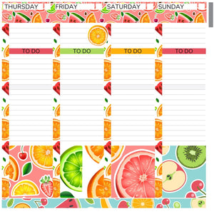 Passion Planner Weekly Sticker Kit - Fruity