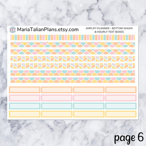 Amplify Planner Daily kit - Pastel Dream