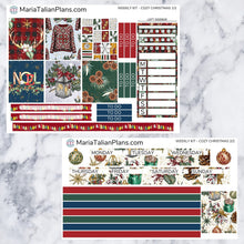Load image into Gallery viewer, Passion Planner Weekly Sticker Kit - Cozy Christmas
