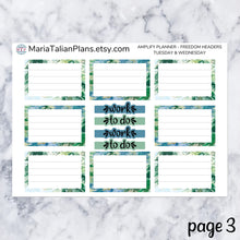 Load image into Gallery viewer, Amplify Planner Daily kit - Woodland Winter
