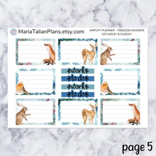 Load image into Gallery viewer, Amplify Planner Daily kit - Woodland Winter
