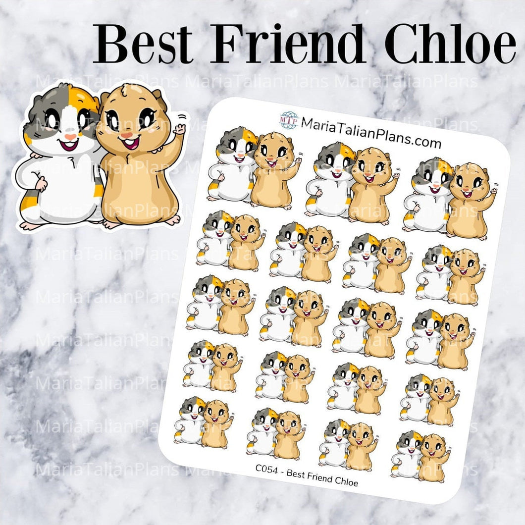 Best Friend Chloe | Guinea Pig Stickers