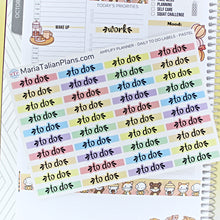 Load image into Gallery viewer, Daily To Do Labels | Amplify Planner | Planner Stickers
