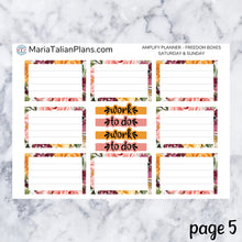 Load image into Gallery viewer, Amplify Planner Daily kit - Floral
