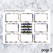 Load image into Gallery viewer, Amplify Planner Daily kit - Floral
