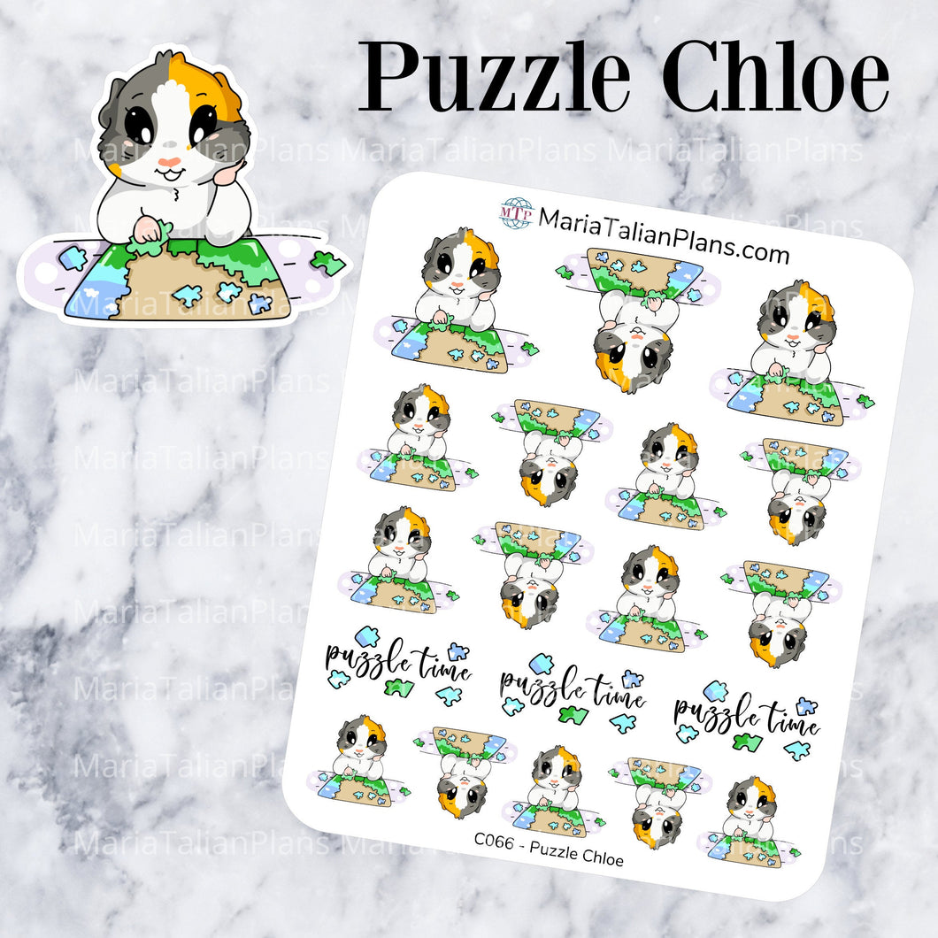 Board Game Chloe | Guinea Pig Stickers | Decorative Stickers
