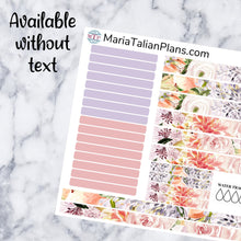 Load image into Gallery viewer, Passion Planner Daily Sticker Kit - Pastel Elegant Florals
