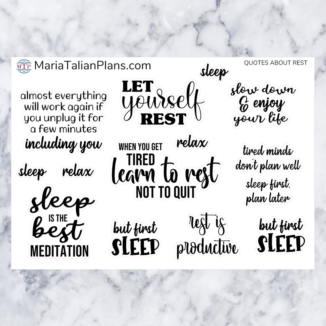 Quotes About Rest | Inspirational Quotes